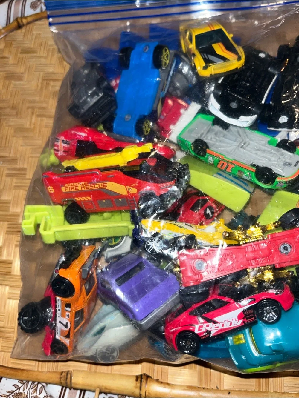 Hot wheels mystery bag